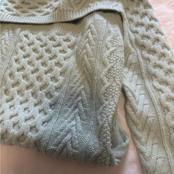 Rosie Assoulin Thousand in One Ways Sweater in green size Small - Picture 5 of 11